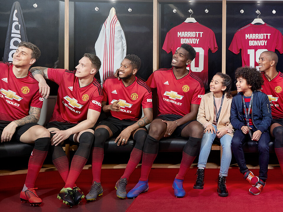 Marriott manchester united partnership launch 160over90